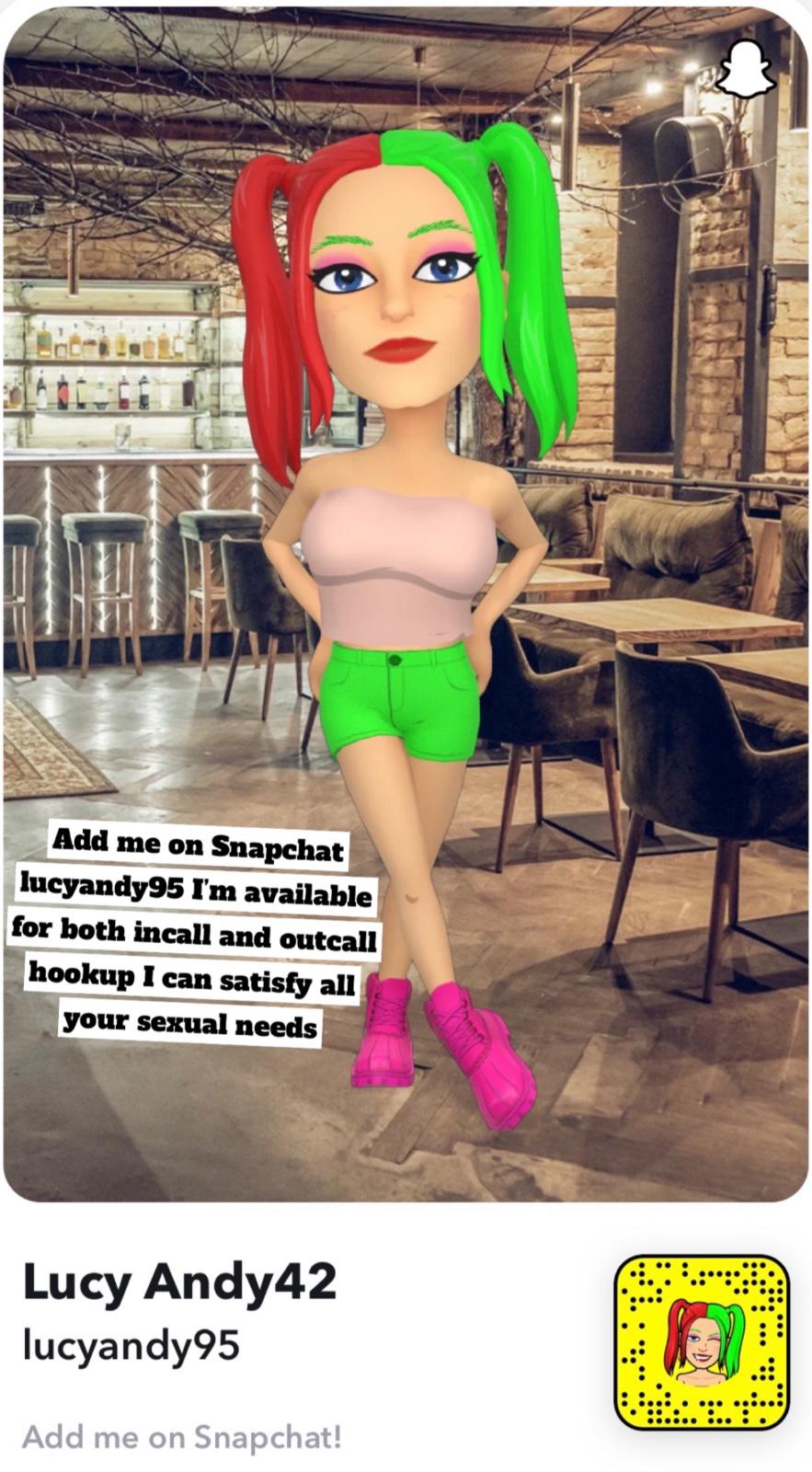 Few min away add me on Snapchat Lucyandy95