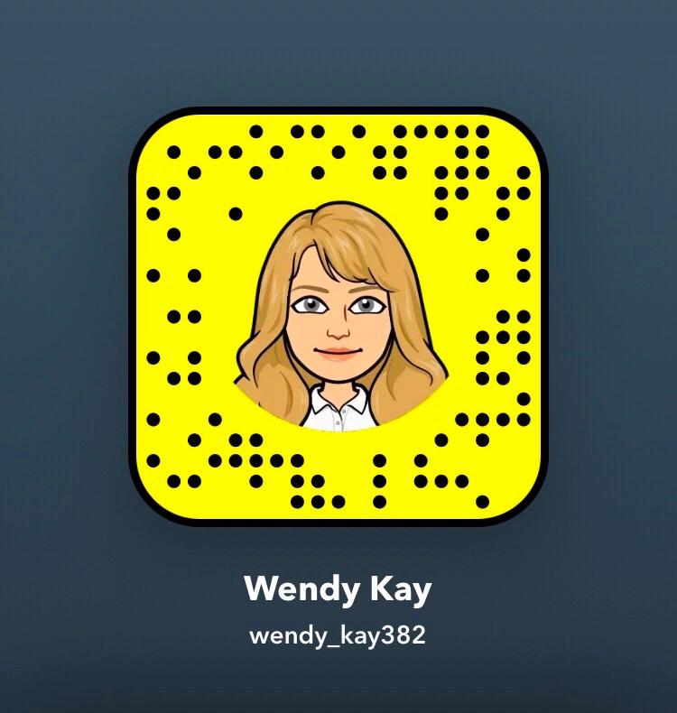 Add me on Snapchat: wendy_kay382